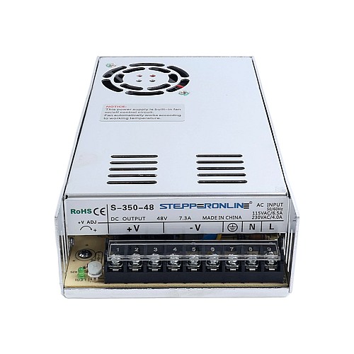 350W 48V 7.30A 115/230V Switching Power Supply Stepper Motor CNC Router Kits - S-350-48 | StepperOnline CA