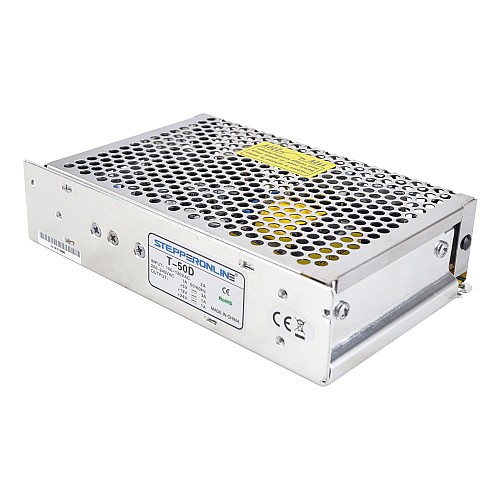 50W Triple Output 5V-3A 12V-1A 24V-1A   Switching Power Supply Stepper Motor CNC Router Kits - T-50D | StepperOnline CA