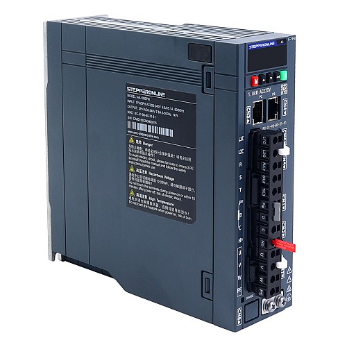 A6 Series 1000W PROFINET AC Servo Motor Kit 3000rpm 3.18Nm w/ Brake 17-Bit Absolute Encoder IP67 - A6-PN1000H2B1-M17 | StepperOnline CA