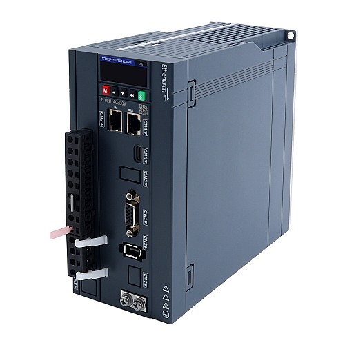 A6 Series 2500W EtherCAT AC Servo Motor Kit 3000rpm 7.96Nm 17-Bit Absolute Encoder IP67 - A6-EC2500H3A1-M17 | StepperOnline CA