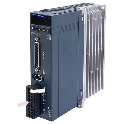 A6 Series 100W RS485 AC Servo Motor Kit 3000rpm 0.32Nm 17-Bit Absolute Encoder IP67 - A6-RS100L2A1-M17 | StepperOnline CA