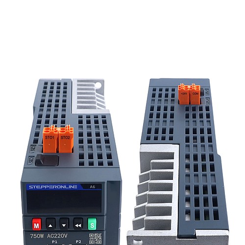 A6 Series 750W STO Safe Torque Off PROFINET AC Servo Motor Kit 3000rpm 2.39Nm 17-Bit Absolute Encoder IP67 - A6-PN750H2A1-M17-STO | StepperOnline CA