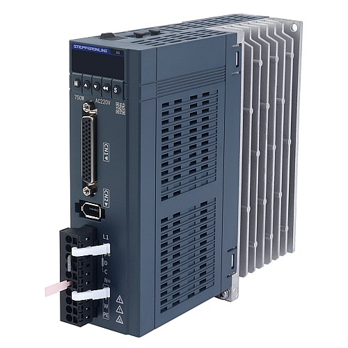 A6 Series 750W RS485 AC Servo Motor Kit 3000rpm 2.39Nm 17-Bit Absolute Encoder IP67 - A6-RS750H2A1-M17 | StepperOnline CA A6 Series 750W RS485 AC Servo Motor Kit 3000rpm 2.39Nm 17-Bit Absolute Encoder IP67 - A6-RS750H2A1-M17 | StepperOnline CA