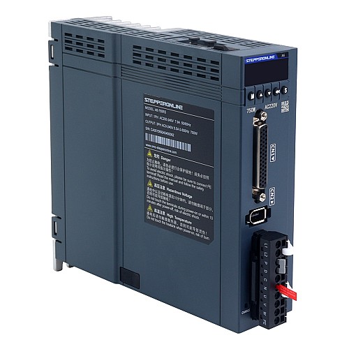 A6 Series 750W RS485 AC Servo Motor Kit 3000rpm 2.39Nm 17-Bit Absolute Encoder IP67 - A6-RS750H2A1-M17 | StepperOnline CA A6 Series 750W RS485 AC Servo Motor Kit 3000rpm 2.39Nm 17-Bit Absolute Encoder IP67 - A6-RS750H2A1-M17 | StepperOnline CA