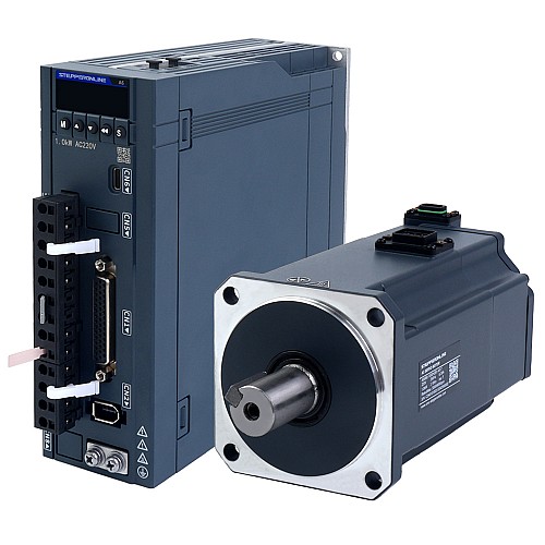 A6 Series 1000W RS485 AC Servo Motor Kit 3000rpm 3.18Nm w/ Brake 17-Bit Absolute Encoder IP67 - A6-RS1000H2B1-M17 | StepperOnline CA