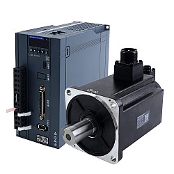 A6 Series 2000W RS485 AC Servo Motor Kit 3000rpm 6.37Nm 17-Bit Absolute Encoder IP67
