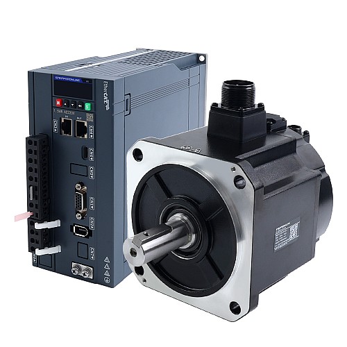 A6H Series 850W EtherCAT AC Servo Motor Kit 1500rpm 5.39Nm w/ Brake 17-Bit Absolute Encoder IP67 - A6H-EC850H2B1-M17 | StepperOnline CA