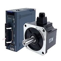 A6H Series 850W RS485 AC Servo Motor Kit 1500rpm 5.39Nm 17-Bit Absolute Encoder IP67