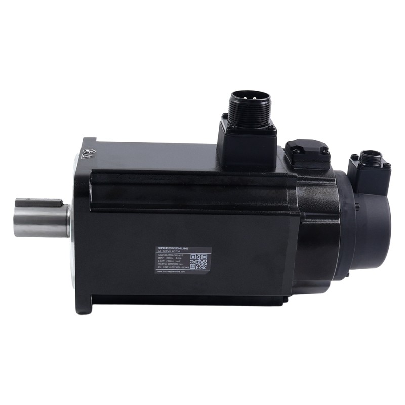 A6 Series 2500W RS485 AC Servo Motor Kit 3000rpm 7.96Nm w/ Brake 17-Bit Absolute Encoder IP67 - A6-RS2500H3B1-M17 | StepperOnline CA