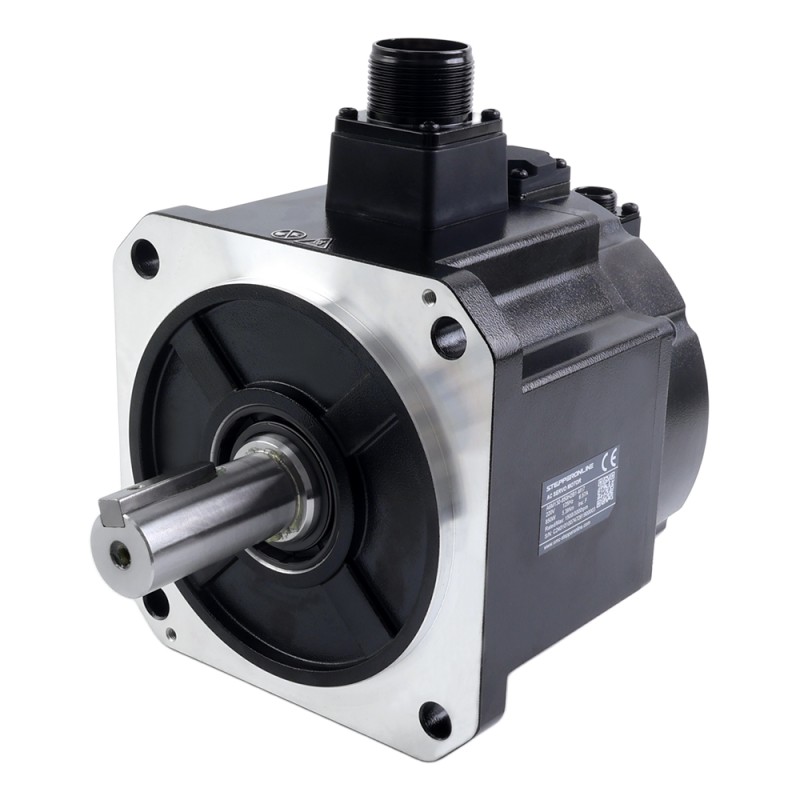 A6H Series 850W RS485 AC Servo Motor Kit 1500rpm 5.39Nm w/ Brake 17-Bit Absolute Encoder IP67 - A6H-RS850H2B1-M17 | StepperOnline CA