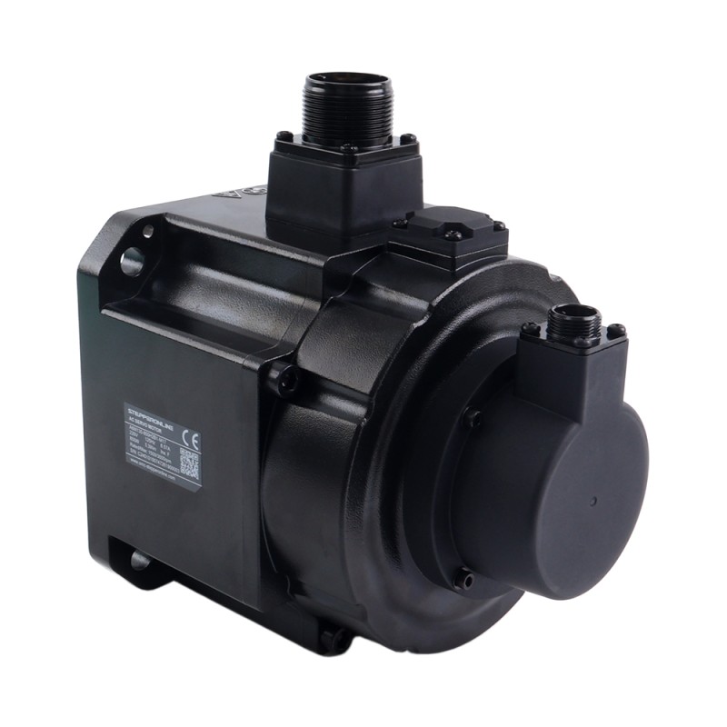 A6H Series 850W RS485 AC Servo Motor Kit 1500rpm 5.39Nm w/ Brake 17-Bit Absolute Encoder IP67 - A6H-RS850H2B1-M17 | StepperOnline CA