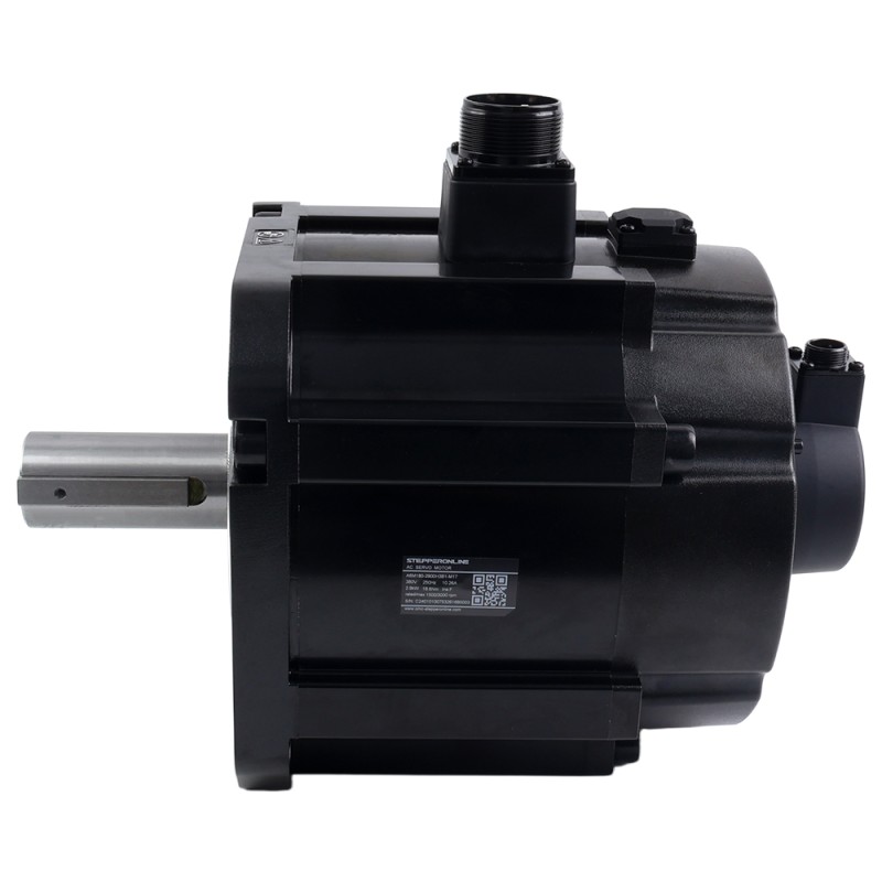 A6H Series 2900W RS485 AC Servo Motor Kit 1500rpm 18.60Nm w/ Brake 17-Bit Absolute Encoder IP67 - A6H-RS2900H3B1-M17 | StepperOnline CA
