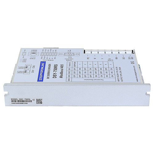 DSY Series 750W RS485 DC Servo Motor 24-70VDC 2.39Nm w/ Brake 3000rpm 17-Bit Incremental Encoder IP65 - DSY-RS750L2B2-M17S | StepperOnline CA
