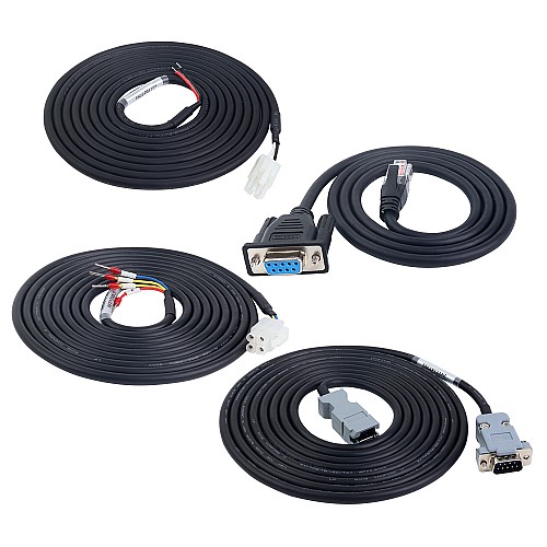 DSY Series 100W CANopen DC Servo Motor 24-70VDC 0.318Nm w/ Brake 3000rpm 17-Bit Incremental Encoder IP65 - DSY-C100L2B2-M17S | StepperOnline CA