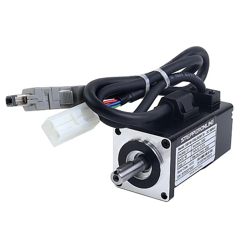 DSY Series 100W RS485 DC Servo Motor 24-70VDC 0.318Nm 3000rpm 17-Bit Incremental Encoder IP65 - DSY-RS100L2A2-M17S | StepperOnline CA