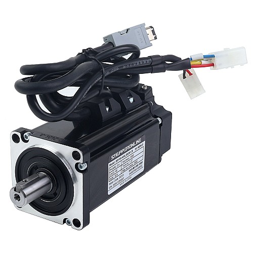 DSY Series 400W RS485 DC Servo Motor 24-70VDC 1.27Nm w/ Brake 3000rpm 17-Bit Incremental Encoder IP65 - DSY-RS400L2B2-M17S | StepperOnline CA
