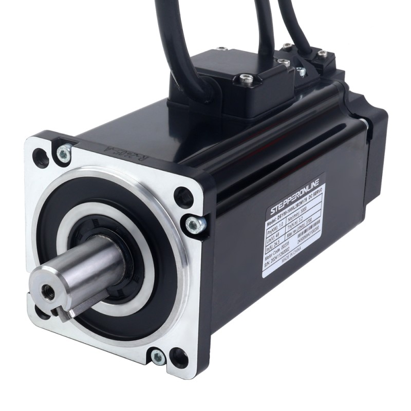 DSY Series 1000W RS485 DC Servo Motor 24-70VDC 3.20Nm w/ Brake 3000rpm 17-Bit Incremental Encoder IP65 - DSY-RS1000L2B2-M17S | StepperOnline CA