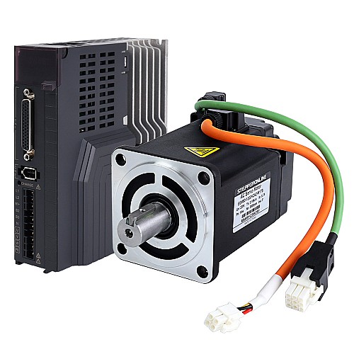 E6 Series 1000W AC Servo Motor Kit 3000rpm 3.18Nm 17-Bit Encoder IP65 - E6-RS1000H2A2-M17S | StepperOnline CA