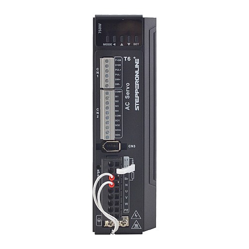 AU On Sale - T6 Series 750W AC Servo Motor Kit 3000rpm 2.39Nm 17-Bit Encoder IP65 - AU-T6-RS750H2A3-M17S | StepperOnline CA