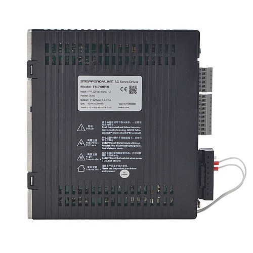 AU On Sale - T6 Series 750W AC Servo Motor Kit 3000rpm 2.39Nm 17-Bit Encoder IP65 - AU-T6-RS750H2A3-M17S | StepperOnline CA