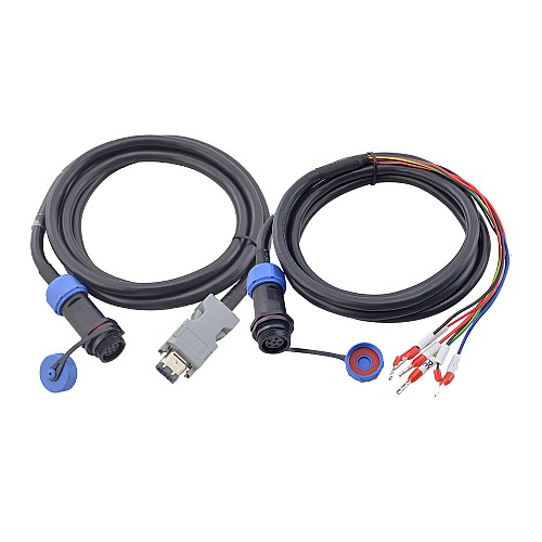 T6 Series 750W AC Servo Motor Kit 3000rpm 2.39Nm w/ Brake 17-Bit Encoder IP65 - T6-RS750H2B3-M17S | StepperOnline CA