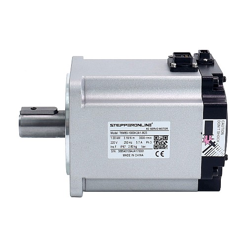 T6 Series 1000W AC Servo Motor Kit 3000rpm 3.18Nm 23-Bit Encoder IP67 - T6-RS1000H2A1-M23 | StepperOnline CA