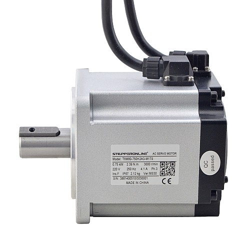 AU On Sale - T6 Series 750W AC Servo Motor Kit 3000rpm 2.39Nm 17-Bit Encoder IP65 - AU-T6-RS750H2A3-M17S | StepperOnline CA