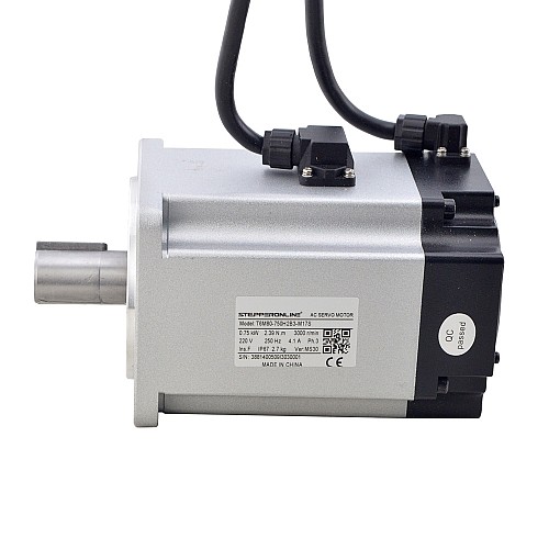 T6 Series 750W AC Servo Motor Kit 3000rpm 2.39Nm w/ Brake 17-Bit Encoder IP65 - T6-RS750H2B3-M17S | StepperOnline CA