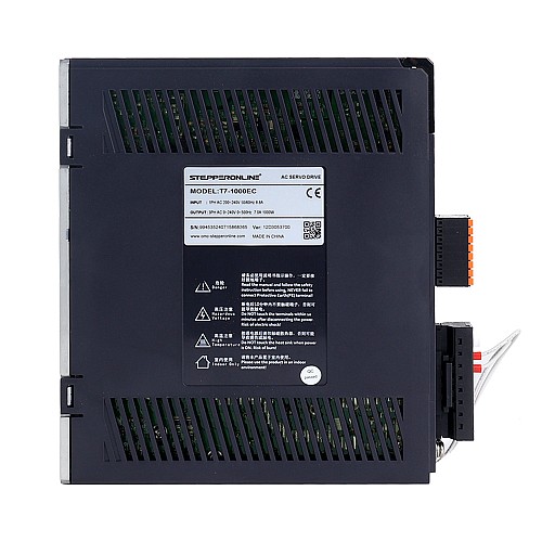 T7 Series EtherCAT 1000W AC Servo Motor Kit 3000rpm 3.18Nm 23-Bit Encoder IP67 - T7-EC1000H2A1-M23 | StepperOnline CA T7 Series EtherCAT 1000W AC Servo Motor Kit 3000rpm 3.18Nm 23-Bit Encoder IP67 - T7-EC1000H2A1-M23 | StepperOnline CA