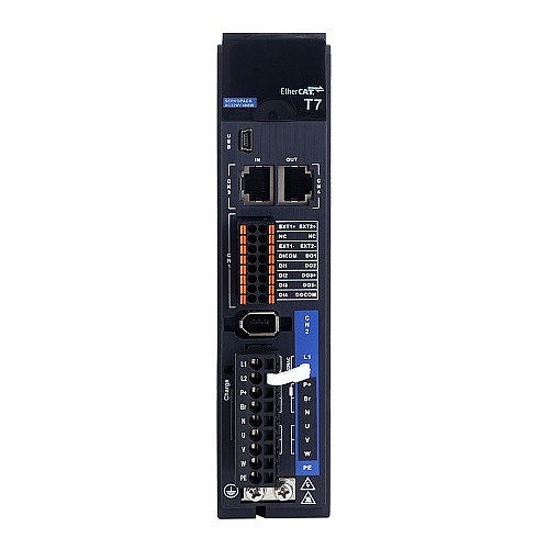 T7 Series EtherCAT 400W AC Servo Motor Kit 3000rpm 1.27Nm w/ Brake 23-Bit Encoder IP67 - T7-EC400H2B1-M23 | StepperOnline CA T7 Series EtherCAT 400W AC Servo Motor Kit 3000rpm 1.27Nm w/ Brake 23-Bit Encoder IP67 - T7-EC400H2B1-M23 | StepperOnline CA