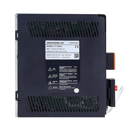 T7 Series EtherCAT 750W AC Servo Motor Kit 3000rpm 2.39Nm w/ Brake 23-Bit Encoder IP67 - T7-EC750H2B1-M23 | StepperOnline CA T7 Series EtherCAT 750W AC Servo Motor Kit 3000rpm 2.39Nm w/ Brake 23-Bit Encoder IP67 - T7-EC750H2B1-M23 | StepperOnline CA