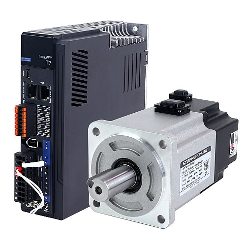 T7 Series EtherCAT 750W AC Servo Motor Kit 3000rpm 2.39Nm w/ Brake 23-Bit Encoder IP67 - T7-EC750H2B1-M23 | StepperOnline CA T7 Series EtherCAT 750W AC Servo Motor Kit 3000rpm 2.39Nm w/ Brake 23-Bit Encoder IP67 - T7-EC750H2B1-M23 | StepperOnline CA