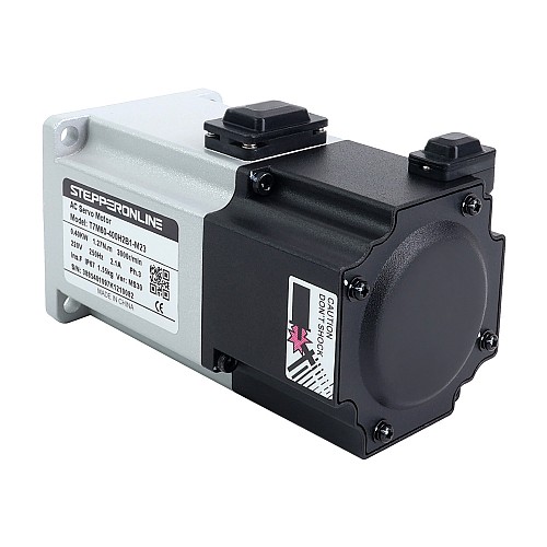 T7 Series EtherCAT 400W AC Servo Motor Kit 3000rpm 1.27Nm w/ Brake 23-Bit Encoder IP67 - T7-EC400H2B1-M23 | StepperOnline CA T7 Series EtherCAT 400W AC Servo Motor Kit 3000rpm 1.27Nm w/ Brake 23-Bit Encoder IP67 - T7-EC400H2B1-M23 | StepperOnline CA