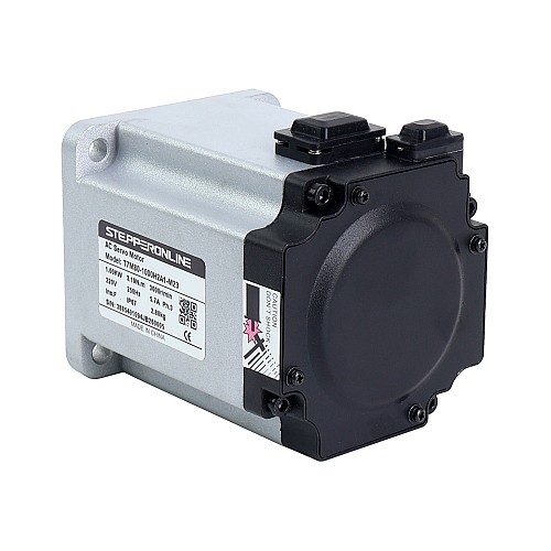 T7 Series EtherCAT 1000W AC Servo Motor Kit 3000rpm 3.18Nm 23-Bit Encoder IP67 - T7-EC1000H2A1-M23 | StepperOnline CA T7 Series EtherCAT 1000W AC Servo Motor Kit 3000rpm 3.18Nm 23-Bit Encoder IP67 - T7-EC1000H2A1-M23 | StepperOnline CA