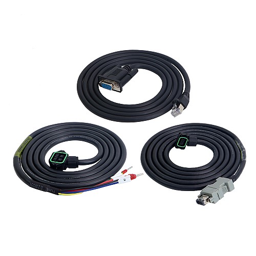 T6 Series 1000W AC Servo Motor Kit 3000rpm 3.18Nm 23-Bit Encoder IP67 - T6-RS1000H2A1-M23 | StepperOnline CA