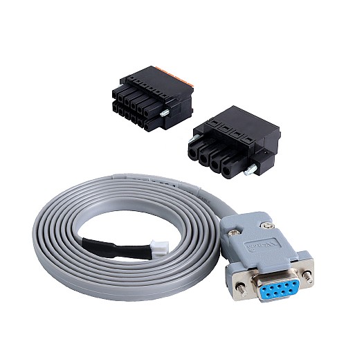 400W Integrated DC Servo Motor 1.27Nm(179.85oz.in) 3000rpm 24-60VDC with Modbus RS485 - iSV2-57TR-48V400A | StepperOnline CA