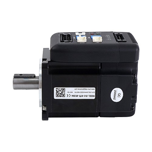 200W Integrated DC Servo Motor 0.64Nm(90.63oz.in) 3000rpm 24-70VDC with Modbus RS485 - iSV2-60TR-48V200A | StepperOnline CA