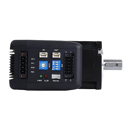 400W Integrated DC Servo Motor 1.27Nm(179.85oz.in) 3000rpm 24-70VDC with Modbus RS485 - iSV2-60TR-48V400A | StepperOnline CA