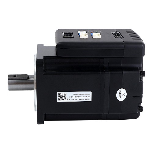 750W Integrated DC Servo Motor 2.39Nm(338.45oz.in) 3000rpm 24-70VDC with Modbus RS485 - iSV2-80TR-48V750A | StepperOnline CA