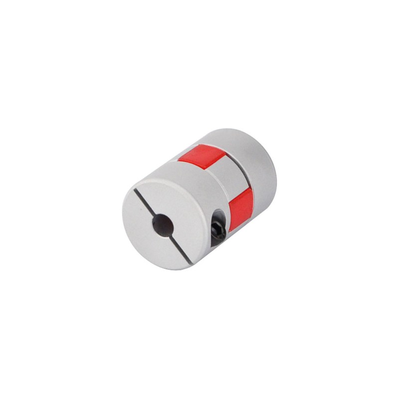 6.35mm - 6.35mm Flexible Jaw Coupling 20x30mm CNC Stepper Motor Shaft Coupler - ST-JC09 | StepperOnline CA