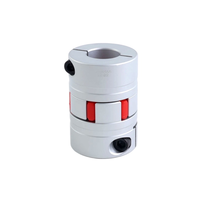 22mm - 22mm Flexible Jaw Coupling 45x66mm CNC Stepper Motor Shaft Coupler - MH4566-22-22 | StepperOnline CA