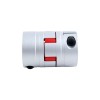 22mm - 22mm Flexible Jaw Coupling 45x66mm CNC Stepper Motor Shaft Coupler - MH4566-22-22 | StepperOnline CA