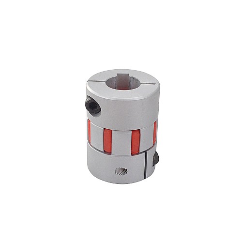 12mm - 14mm Flexible Jaw Coupling 30x40mm CNC Stepper Motor Key-way Shaft Coupler - ST-JC24 | StepperOnline CA