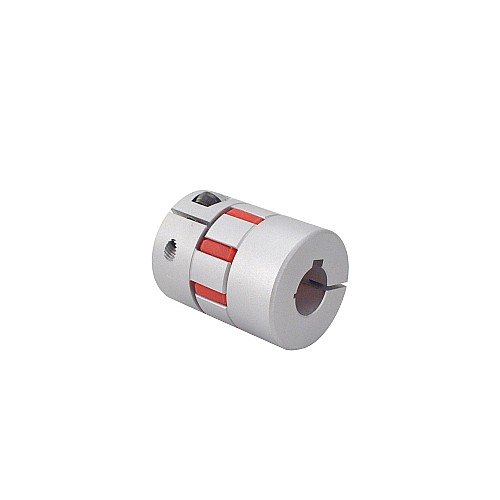 12mm - 14mm Flexible Jaw Coupling 30x40mm CNC Stepper Motor Key-way Shaft Coupler - ST-JC24 | StepperOnline CA