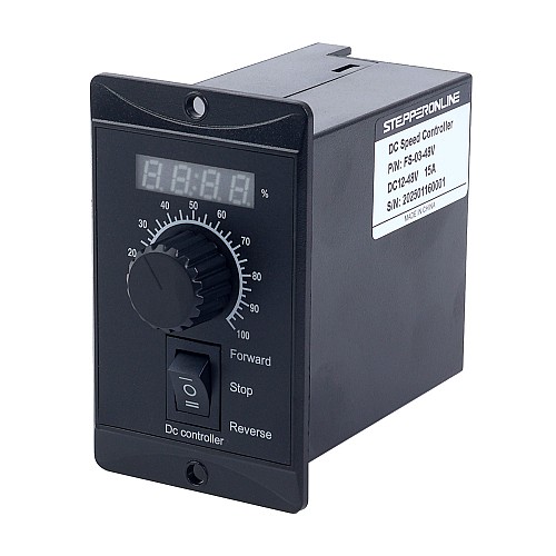 250W 12-48VDC 15A Motor Speed Controller for VAriable Speed Motor - FS-03-48V | StepperOnline CA 250W 12-48VDC 15A Motor Speed Controller for VAriable Speed Motor - FS-03-48V | StepperOnline CA