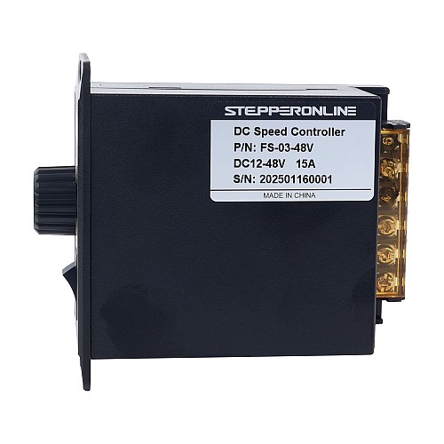 250W 12-48VDC 15A Motor Speed Controller for VAriable Speed Motor - FS-03-48V | StepperOnline CA 250W 12-48VDC 15A Motor Speed Controller for VAriable Speed Motor - FS-03-48V | StepperOnline CA
