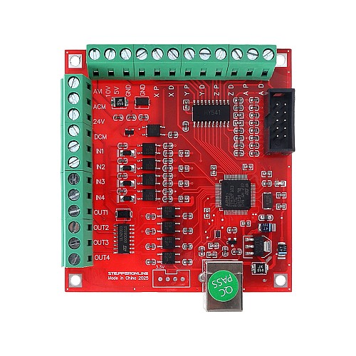 4-Axis CNC Breakout Board Controller 100Khz USB Control for Mach3 - ST-V3 | StepperOnline CA