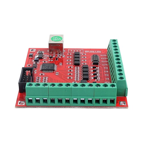 4-Axis CNC Breakout Board Controller 100Khz USB Control for Mach3 - ST-V3 | StepperOnline CA