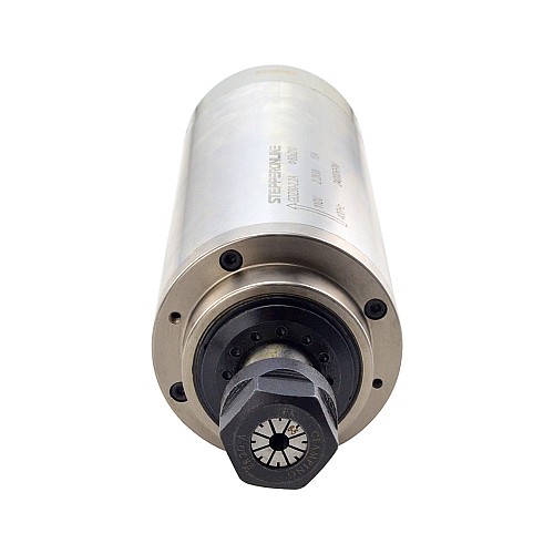 CNC Spindle Motor Water Cooled 110V 2.2KW 24000RPM 400Hz ER20 Collet - GDZ80-2.2A | StepperOnline CA CNC Spindle Motor Water Cooled 110V 2.2KW 24000RPM 400Hz ER20 Collet - GDZ80-2.2A | StepperOnline CA