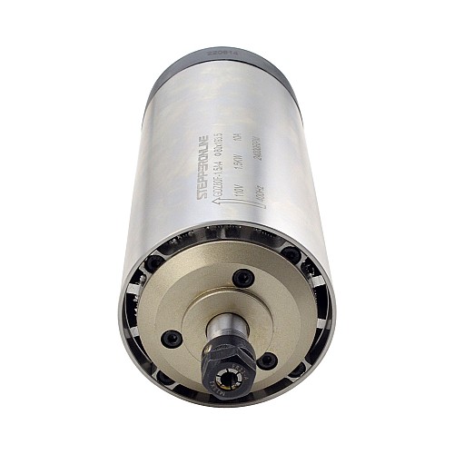 CNC Spindle Motor Air Cooled 110V 1.5KW 24000RPM 400Hz ER11 Collet - GDZ80F-1.5A4 | StepperOnline CA